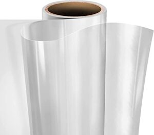 vvivid clear self-adhesive lamination vinyl roll for die-cutters and vinyl plotters (12″ x 6ft)