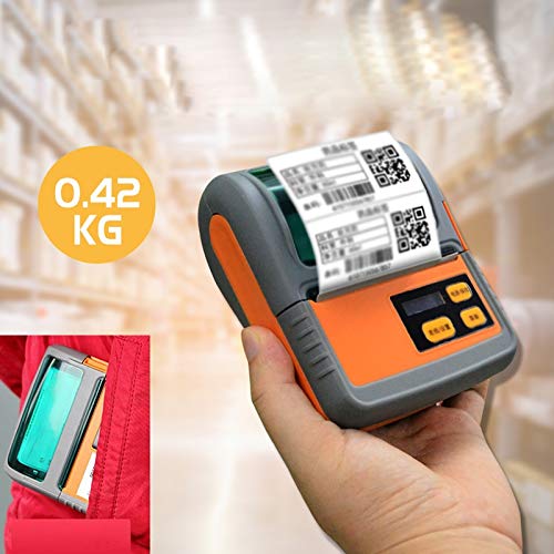 N/A Handheld Portable Direct Thermal Mobile Receipt Barcode Waybill Label Printer M421