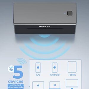 MUNBYN Thermal Direct Shipping Label, Digital Shipping Scale, Wireless Thermal Label Printer