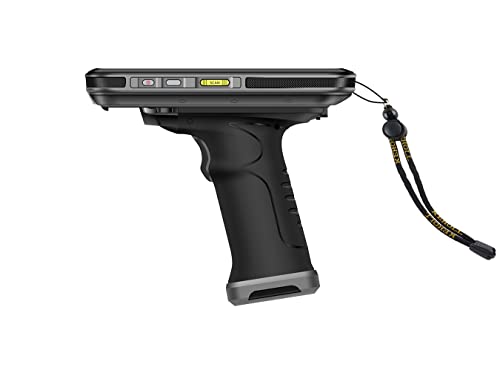 Android Handheld Data Terminal Mobile Computer with 1D & 2D PDF417 Barcode Scanner 3G 4G WiFi BT GPS, Ergonomic Pistol Grip for Warehouse Inventory