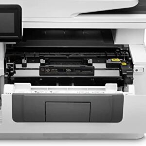 HP Laserjet Pro MFP M428fdw All-in-One Wireless Monochrome Laser Printer, White - Print Scan Copy Fax - 40 ppm, 1200 x 1200 dpi, Auto Duplex Printing, 50-Sheet ADF, Ethernet, Cbmoun Printer_Cable