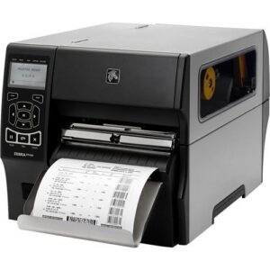 zebra zt420 direct thermal/thermal transfer printer – monochrome – desktop – label print zt42063-t410000z