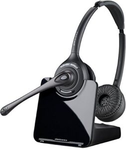 plantronics cs520 binaural wireless headset system (renewed)