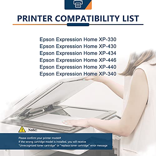 Ankink Remanufactured Higher Yield Epson 288XL Ink Cartridge 4 Pack Compatible for Epson 288 Ink XL 1 Black 3 Color Combo Pack Fit with XP-440 XP-330 XP-340 XP-430 434 446 XP440 XP446 XP340 Printer