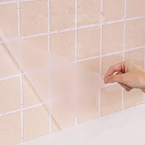clear glossy self adhesive film covering removable protective film contact paper shelf drawer liner transfer tape roll 17.7″ x 9.8′