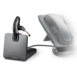 Plantronics CS530 Office Wireless Headset with Extended Microphone, Single