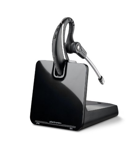 Plantronics CS530 Office Wireless Headset with Extended Microphone, Single