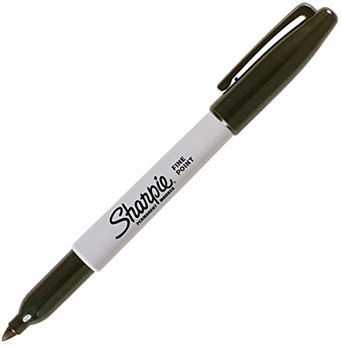 Sharpie 30001 Fine Point Permanent Marker Black Dozen