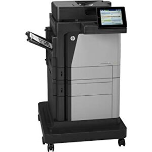 Renewed HP LaserJet Enterprise MFP M630F Multifunction Printer B3G85A With 90-day warranty With 500-SHEET TRAY AND CABINET WITH STAND