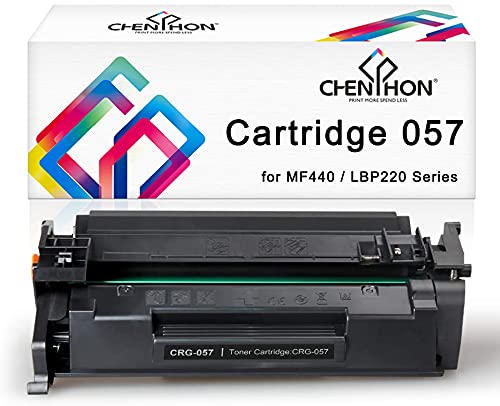 CHENPHON Compatible Toner Cartridge Replacement for Canon 057 (3009C001) 1-Pack Black with Canon imageCLASS MF445dw MF448dw MF449dw MF455dw LBP226dw LBP227dw LBP228dw LBP236dw Laser Printer