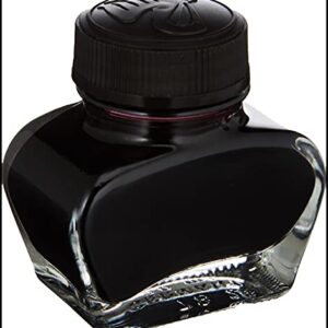 Pelikan 4001 Bottled Ink for Fountain Pens, Brilliant Black, 30ml, 1 Each (301051)