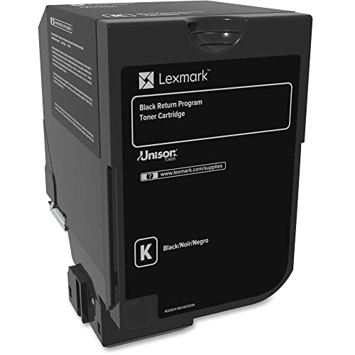 Lexmark 74C10K0 Unison Toner Cartridge, Black