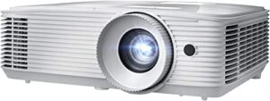 optoma eh412x professional 1080p projector | 4,500 lumens for daytime use in meetings, training and classrooms | 15,000 hour lamp life | 4k hdr input | built-in speaker