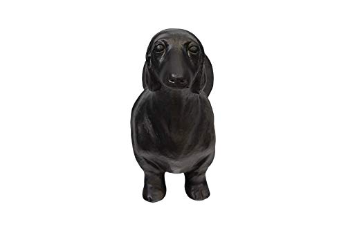 Creative Co-Op Dachshund Dog Paper Towel Holder Entertaining Tools, Bronze