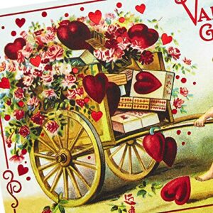 Hallmark Pack of Vintage Valentines Day Cards, Valentine Greetings (10 Valentine's Day Cards with Envelopes)