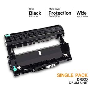 E-Z Ink (TM Compatible Drum Unit Replacement for Brother DR630 DR 630 Compatible with HL-L2300D HL-L2320D HL-L2340DW HL-L2360DW HL-L2380DW MFC-L2740DW MFC-L2720DW MFC-L2700DW DCP-L2540DW (1 Pack)