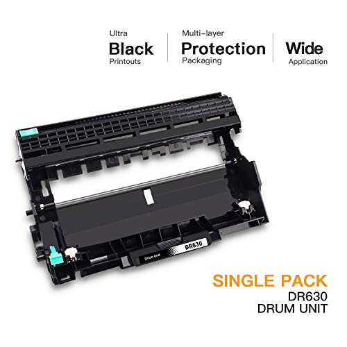 E-Z Ink (TM Compatible Drum Unit Replacement for Brother DR630 DR 630 Compatible with HL-L2300D HL-L2320D HL-L2340DW HL-L2360DW HL-L2380DW MFC-L2740DW MFC-L2720DW MFC-L2700DW DCP-L2540DW (1 Pack)