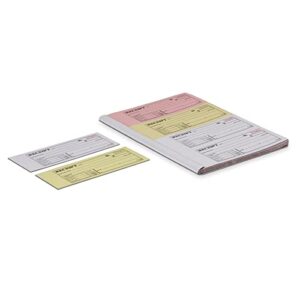 Amazon Basics Money and Rent Receipt Book, 3-Part Carbonless, 100 Sets per Book