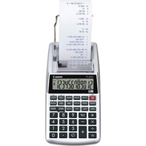 Canon P1-DHV-3 Printing Desktop Calculator, Sliver (2203C001)