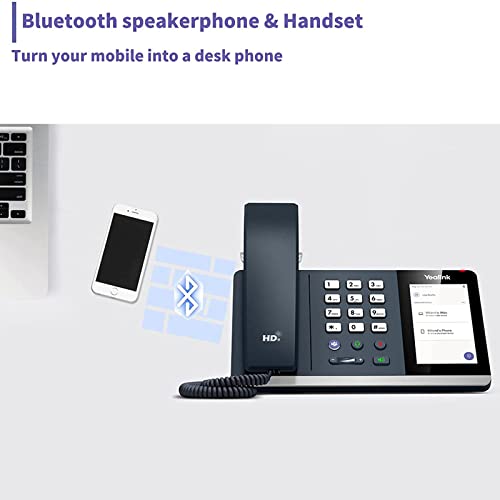 Yealink MP50 USB Phone Handset Certified for Microsoft Teams Skype for Business,Built in Bluetooth Turn Mobile Into a Desk Phone, Work for PC/Laptop/Mac, Fit for Office, Home Office, Hot Desking