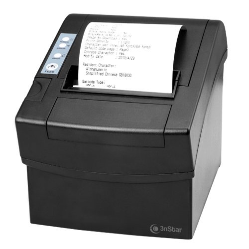 3nStar Thermal Receipt Printer 80mm 260mm/s 3 Interfaces - USB/Ethernet/Serial - RPT010