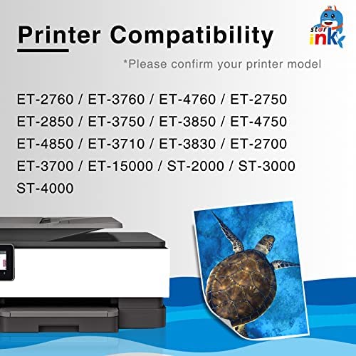 St@r ink Compatible Ink Bottle Replacement for Epson 502 522 Color for EcoTank ET-2760 ET-2720 ET-2800 ET-2750 ET-3760 ET-4760 ET-3750 ET-2850 ET-3850 ET-15000 ET-4750 ST-2000 printer(C/M/Y) 3 Bottles
