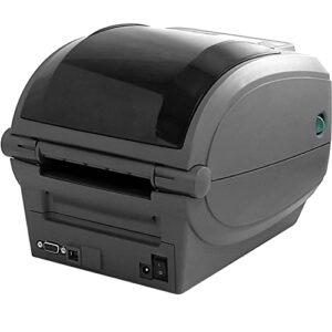 ZEBRA GX420T Thermal Transfer Desktop Monochrome Wireless Barcode Label Printer - WiFi, USB and Serial Connectivity - 203 dpi, 4.09" Max Print Width - JTTANDS