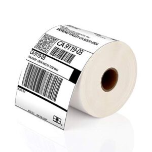 jadens 4×6 thermal labels – 350 labels, compatible with rollo, brother, zebra and most thermal printer, perforated, commercial grade, doesn’t compatible with dymo