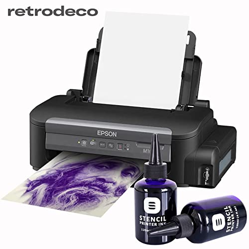 RetroDeco Tattoo Stencil Printer Ink for EcoTank Inkjet Printer - 4 oz Bottle