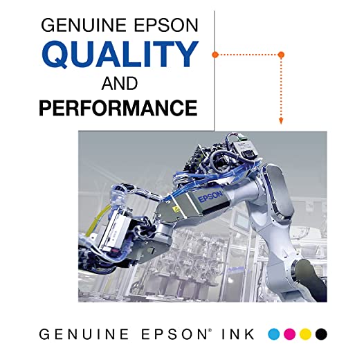 EPSON T802 DURABrite Ultra -Ink Standard Capacity Yellow -Cartridge (T802420-S) for select Epson WorkForce Pro Printers