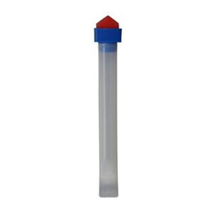 Officemate Pencil Style Moistener with Wedge Sponge (97802) - Clear, Blue, Red