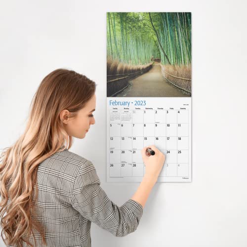 RED EMBER Pathways 2023 Hangable Wall Calendar - 12" x 24" Opened - Thick & Sturdy Paper - Giftable - This Is the Way