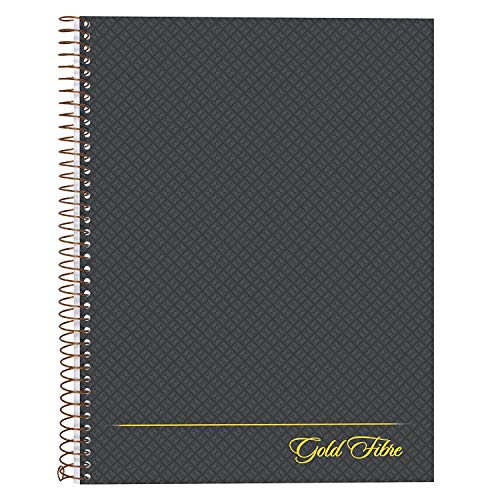 Ampad Gold Fibre Project Planner, Assorted Color Covers, 9.5 x 7.25, 84-Sheets, 3-Pack