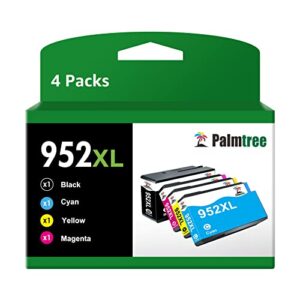 952xl higher yield ink cartridge replacement for hp 952 xl ink cartridges for hp officejet pro 8710 8720 8702 7740 7720 8715 8725 8730 8740 8200 8210 printer(4-pack)