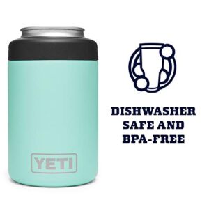 YETI Rambler 12 oz. Colster Can Insulator for Standard Size Cans, Seafoam, 1 Count (Pack of 1)