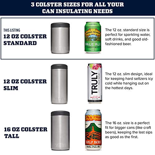 YETI Rambler 12 oz. Colster Can Insulator for Standard Size Cans, Seafoam, 1 Count (Pack of 1)