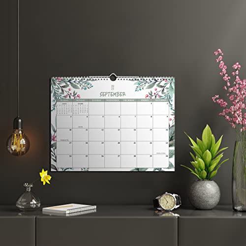 COOLENDAR 2023 Wall Calendar, Monthly Calendar 24 Months from January 2023 to December 2024, Hanging Calendar 2023 for Wall, Monthly Planner 2023-2024, 2023 Desk Calendar with Large Occasions (GRN1)