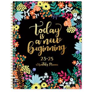 2023-2025 Monthly Planner/Calendar - 2 Year Monthly Planner 2023-2025, JUL 2023 - JUN 2025, 24 Months Planner, 9'' x 11'', Monthly Tabs & Holidays & Note Pages & Double-Side Pocket &Twin-Wire Binding