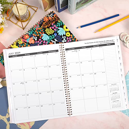 2023-2025 Monthly Planner/Calendar - 2 Year Monthly Planner 2023-2025, JUL 2023 - JUN 2025, 24 Months Planner, 9'' x 11'', Monthly Tabs & Holidays & Note Pages & Double-Side Pocket &Twin-Wire Binding