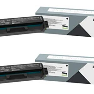 Lexmark C320010 Black Toner Cartridge 2-Pack for C3224, MC3224, BND02218