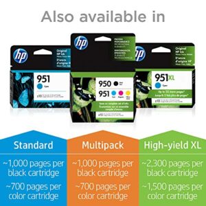 HP 950 | 2 Ink Cartridges | Black | Works with HP OfficeJet Pro 251dw, 276dw, 8100, 8600 Series | CN049AN