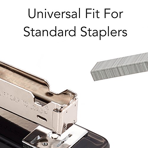 Swingline Staples, S.F. 3, Premium, 1/4" Length, Half Strips, Jam Free Staples for Swingline Stapler Heavy Duty, Perfect for Home Office Supplies, 25 Sheet Capacity, 105/Strip, 5000/Box, 1 Box (35440)