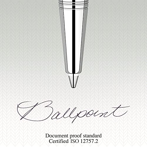 PARKER QUINKflow Ballpoint Pen Ink Refills, Medium Tip, Black, 3 Count