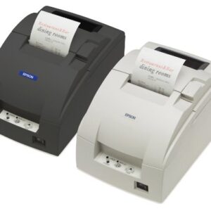 Tm-u220b receipt printer (serial interface, traditional chinese, autocutter and ps-180) - dark gray