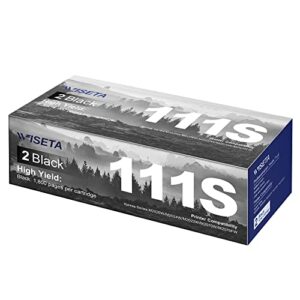 mlt-d111s toner for sl-m2020w sl-m2070w/fw – compatible toner cartridge replacement for samsung 111s 111l mlt-d111s mlt-d111l compatible with samsung xpress m2022w m224w m2070fw m2070w printer