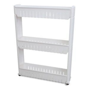 Modern Home Narrow Sliding Storage Organizer Rack