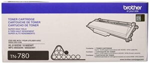 brother tn-780 dcp-8250 hl-6180 mfc-8950 toner -cartridge (black) in retail packaging