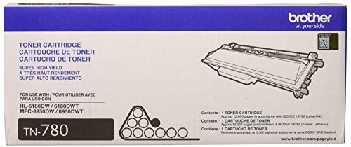 Brother TN-780 DCP-8250 HL-6180 MFC-8950 Toner -Cartridge (Black) in Retail Packaging