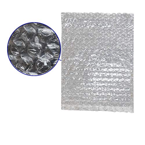 100Pack 6x8 Inch Bubble Out Bags Bubble Pouches Wrap Cushioning Packaging Bags, Double-Side Premium Small Bubble Out Pouch for Moving, Shipping, and Storage