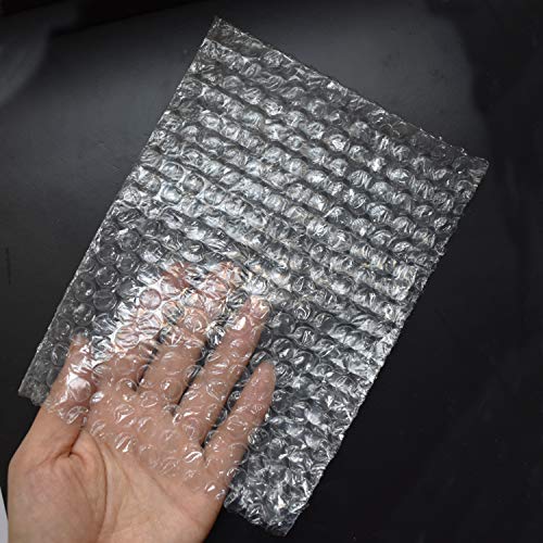 100Pack 6x8 Inch Bubble Out Bags Bubble Pouches Wrap Cushioning Packaging Bags, Double-Side Premium Small Bubble Out Pouch for Moving, Shipping, and Storage